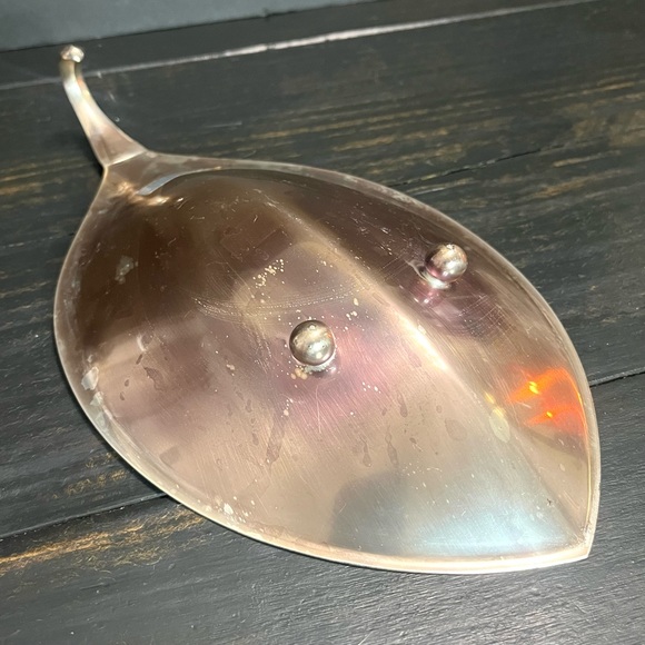 Vintage WMF-IKORA Silver Plated Leaf Shaped Trinket/Candy Tray Germany - Picture 7 of 11